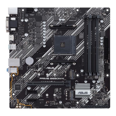 PLACA de BAZA Asus &amp;quot;PRIME B550M-K&amp;quot;, skt AM4, mATX, AMD B550, 4 x DDR4, max. 128 GB, 4 x SATA, 3 x M.2, 7.1, &amp;quot;PRIME B550M-K&amp;quot; foto