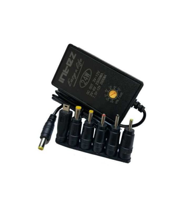 Alimentator retea 230VAC - 3-12V/2A 3V-6V/2500mAh 7.5V-12V/2000mAh