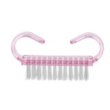 Cumpara ieftin Perie pentru unghii, 6.5 x 3.2 x 1.5 cm, roz