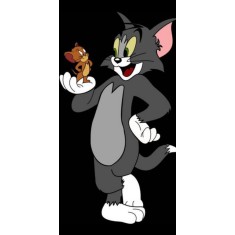 Husa Personalizata APPLE iPhone 7 Plus \ 8 Plus Tom and Jerry