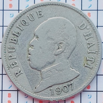 Haiti 50 Centimes 1907 - km 56 - A031 foto