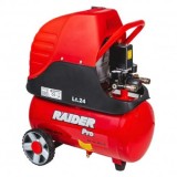 Compresor aer Raider, butelie 24L, 1.5kW