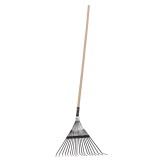 Grebla pentru frunze,Varing 3740, otel, cu coada din lemn, 18 dinti, 160 cm