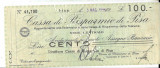 100 lire 1944 - Casa di Risparmio di Pisa - Italia