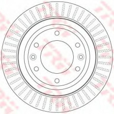 Disc frana HYUNDAI H-1 Starex (H300) caroserie (TQ) (2008 - 2016) TRW DF6350