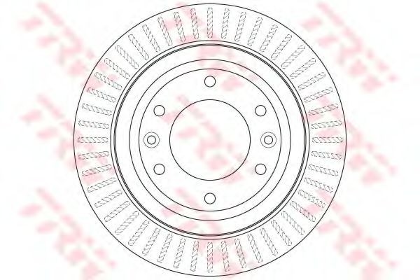 Disc frana HYUNDAI H-1 Starex (H300) caroserie (TQ) (2008 - 2016) TRW DF6350