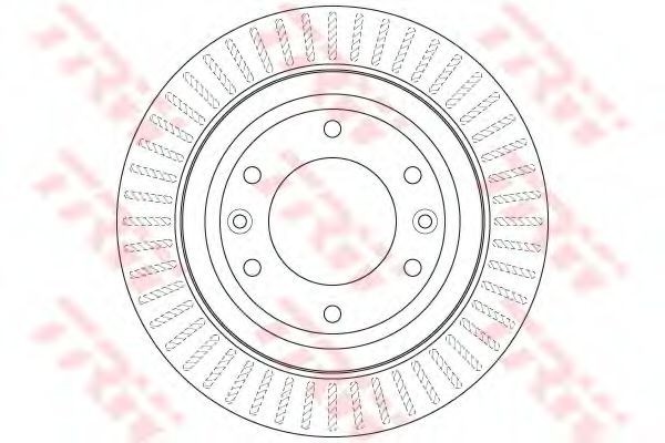 Disc frana HYUNDAI H-1 Starex (H300) caroserie (TQ) (2008 - 2016) TRW DF6350