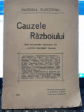 RAZBOIUL EUROPEAN CAUZELE RAZBOIULUI , DOCUMENTE , 1914