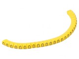 Markere Galbene 2.5-5mm PVC pentru Marcaj 30-60&deg;C