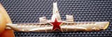 M.157 INSIGNA RUSIA URSS MARINA MILITARA COMANDANT SUBMARIN