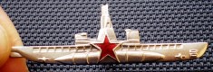 M.157 INSIGNA RUSIA URSS MARINA MILITARA COMANDANT SUBMARIN