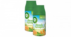 Rezerva pentru odorizant de camera electric Beach Escapes Aruba Cocktail pepene Air Wick Freshmatic 2x250ml foto