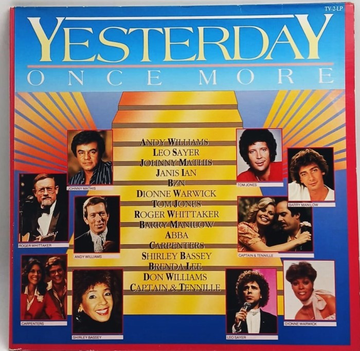 Various &lrm;&ndash; Yesterday Once More NM / VG+ dublu vinil 2 x LP discuri pop rock Arcade Olanda 1986