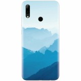 Husa silicon pentru Huawei P Smart 2019, Blue Mountain Crests