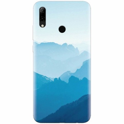 Husa silicon pentru Huawei P Smart 2019, Blue Mountain Crests foto