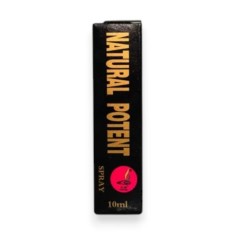 Spray NATURAL POTENT, susține &icirc;nt&acirc;rzierea ejaculării și performanțele sexuale, 10 ml
