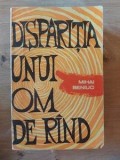 Disparitia unui om de rind- Mihai Beniuc