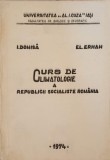 Curs Climatologie RSR - I. Donisa, El. Erhan (1974) Geografie, Meteorologie, Clima, Carte Romana