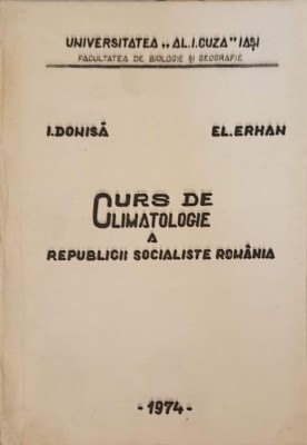 CURS DE CLIMATOLOGIE A RSR-I. DONISA, EL. ERHAN-239469 foto