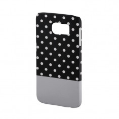 Carcasa Lovely Dots Samsung Galaxy S6 Hama, Negru/Alb