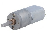 Motor DC cu Transmisie 6V 2,9A 46rot/min Ax Crestătură D