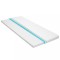 vidaXL Topper saltea, profil tip ou cu spumă rece, 6 cm, 80 x 200 cm 282768