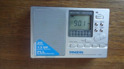 RADIO SANGEAN ATS 303 , DEFECT . foto