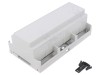 Carcasă șină DIN ITALTRONIC 9 module Gri PPO Dimensiuni 159x90x53mm Seria 9M Modulbox One