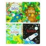 Usborne Peep Inside Gift Set 4 Books Collection Set