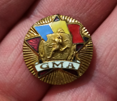 Insigna GMA, Gata pentru Munca si Aparare foto