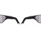 Set 2 oglinzi universale Rival Store, filet M8 x 1.25, negru/gri