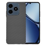 Husa pentru realme c63 / c61 - premium carbonfiber - black