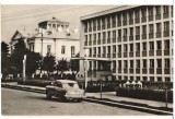 CPIB 19201 CARTE POSTALA - VEDERE DIN TURNU MAGURELE, AUTOTURISM DE EPOCA, Circulata, Fotografie