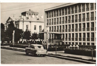 CPIB 19201 CARTE POSTALA - VEDERE DIN TURNU MAGURELE, AUTOTURISM DE EPOCA foto