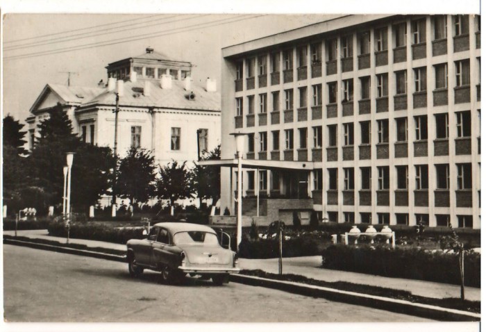 CPIB 19201 CARTE POSTALA - VEDERE DIN TURNU MAGURELE, AUTOTURISM DE EPOCA