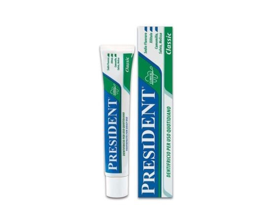 Pasta de dinti PresiDent Classic pentru uz cotidian 75 ml Pasta de dinti PresiDent Classic pentru uz cotidian 75 ml