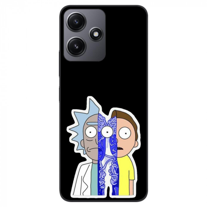 Husa compatibila cu Xiaomi Redmi 12 5G Silicon Gel Tpu Model Rick And Morty Connected