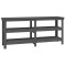 Banc de lucru, gri, 181x50x80 cm, lemn masiv pin