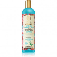 Natura Siberica Limonnik, Ginseng & Biotin șampon impotriva caderii parului 400 ml