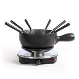 Cumpara ieftin Set fondue electric cu bol ceramic de 1,2 l Livoo DOC262, 1500 W, 6 persoane