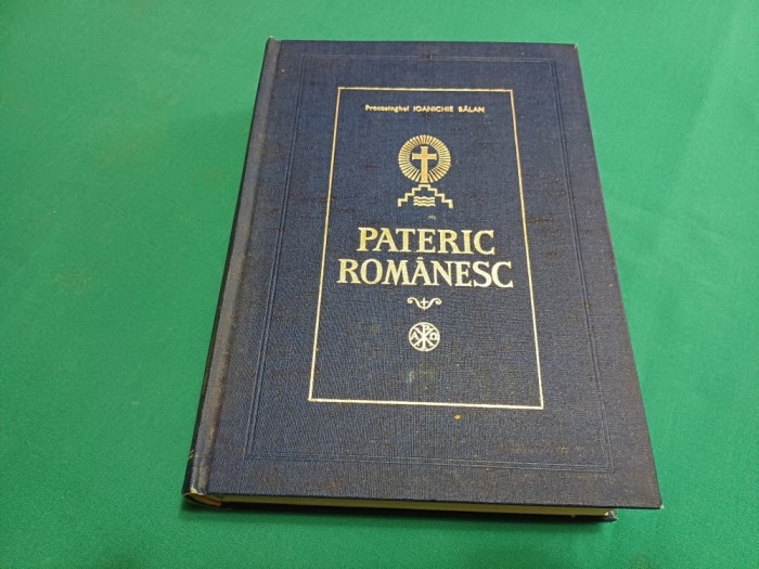 PATERIC ROM&Acirc;NESC * PROTOSINGHEL IOANICHIE BĂLAN/ 1990 * 34