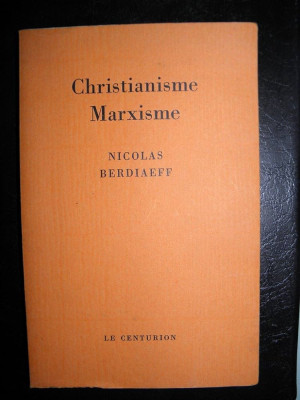 Christianisme Marxisme Nicolas Berdiaeff foto
