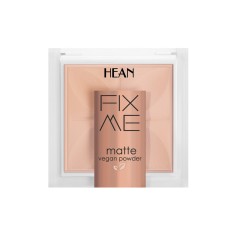 Pudra vegana compacta Fix Me Matte, 063 Bej inchis, 8 g