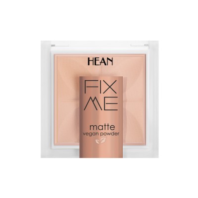Pudra vegana compacta Fix Me Matte, 063 Bej inchis, 8 g foto