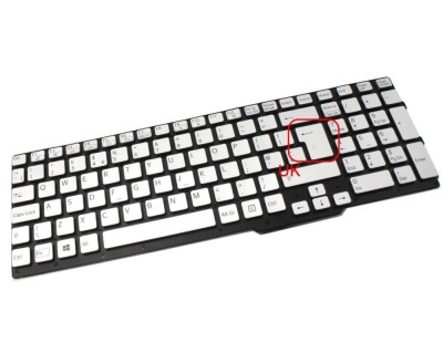 Tastatura Sony Argintie Vaio SVS151B11L iluminata layout UK fara rama enter mare, Vaio SVS151C1GL iluminata foto
