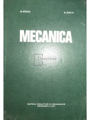 M. Radoi - Mecanica (Editia: 1977) foto