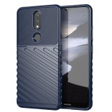 Husa TPU OEM Thunder Tough pentru Nokia 2.4, Bleumarin