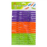 Set 36 carlige de rufe, 8.5 cm, in diverse culori