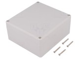 Carcasă universală cu bucșă din alamă 115mm x 125mm x 58mm