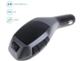 Modulator Auto X6 cu Bluetooth, Handsfree, port USB, slot card microSD